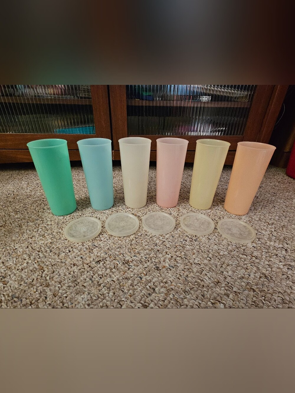 Tupperware Pastel Cups